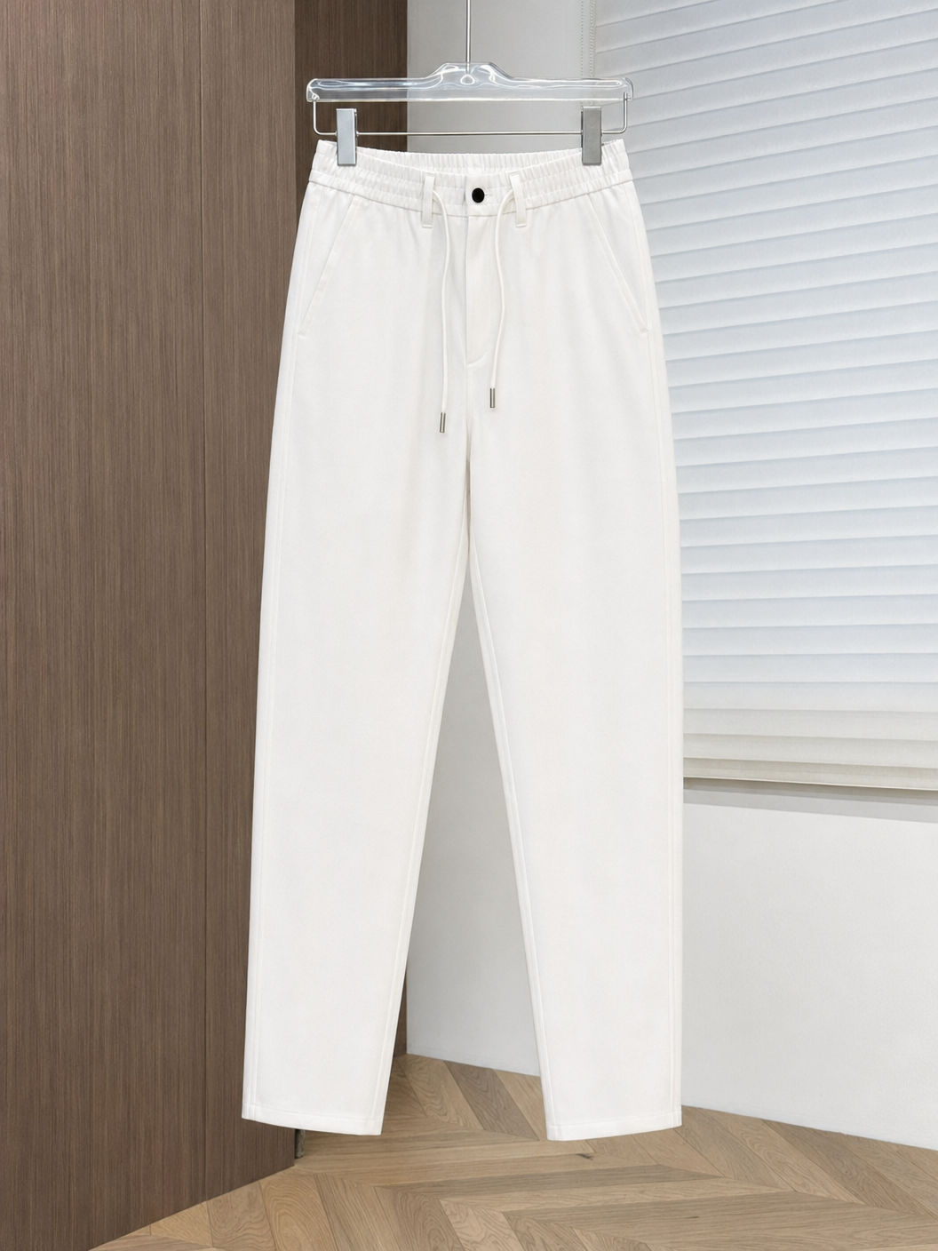 Pantalon lin/coton 