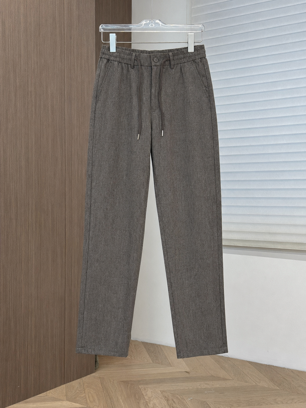 Pantalon lin/coton 
